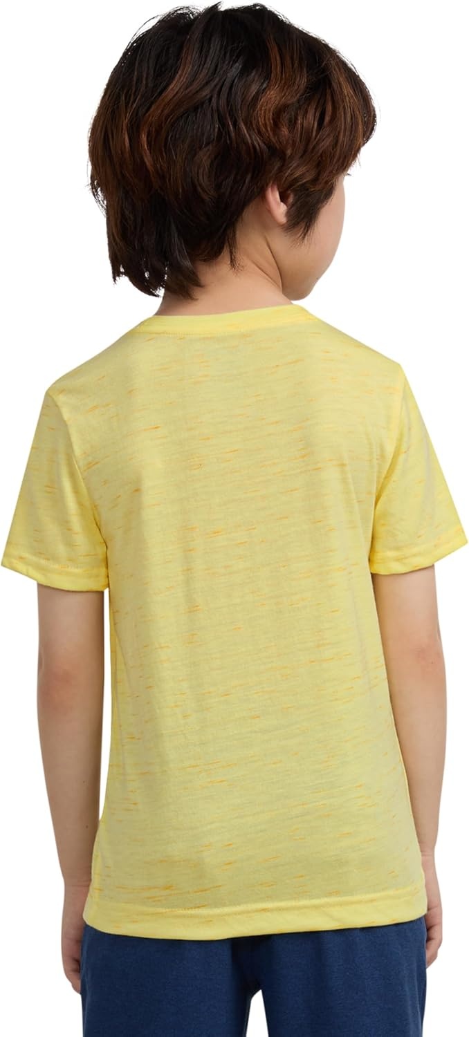 Hurley Boys’ Soft Basic Cloud Slub T-Shirt(Heavenly Yellow)