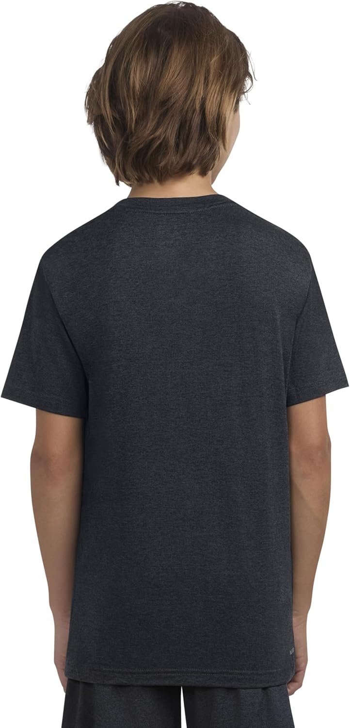 Hurley Boys’ Soft Basic T-Shirt(Black Heather)