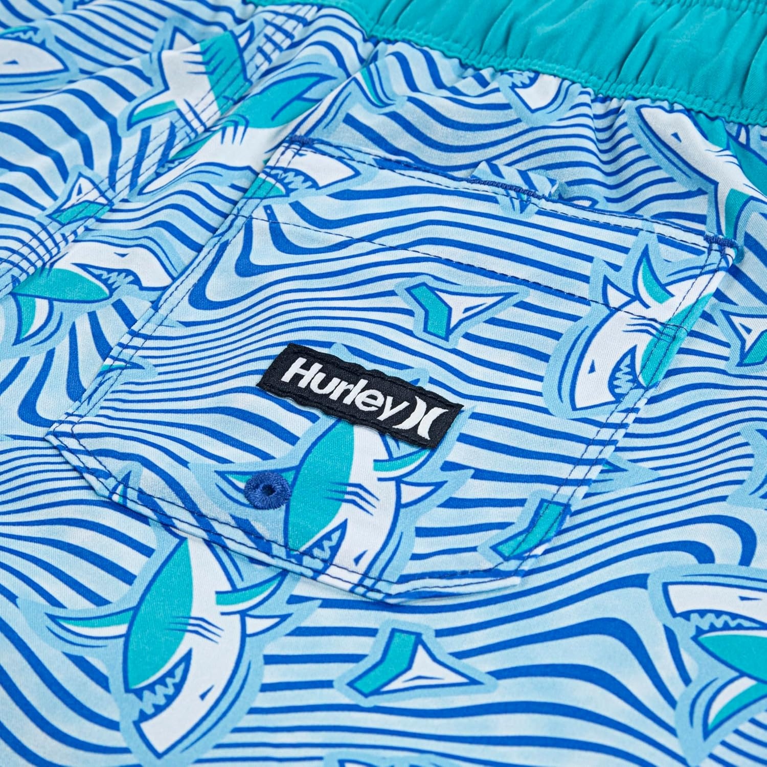 Hurley Boys’ Pull on Swim Trunks(Hydro Shark)