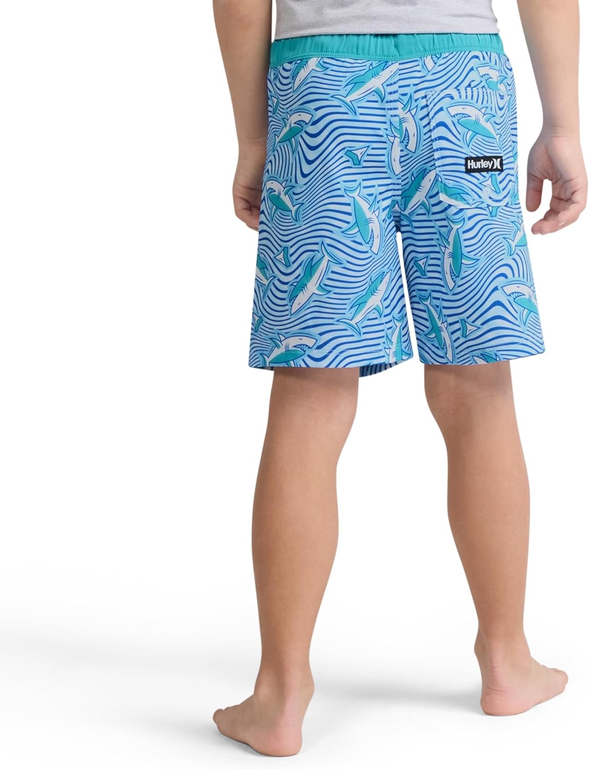 Hurley Boys’ Pull on Swim Trunks(Hydro Shark)