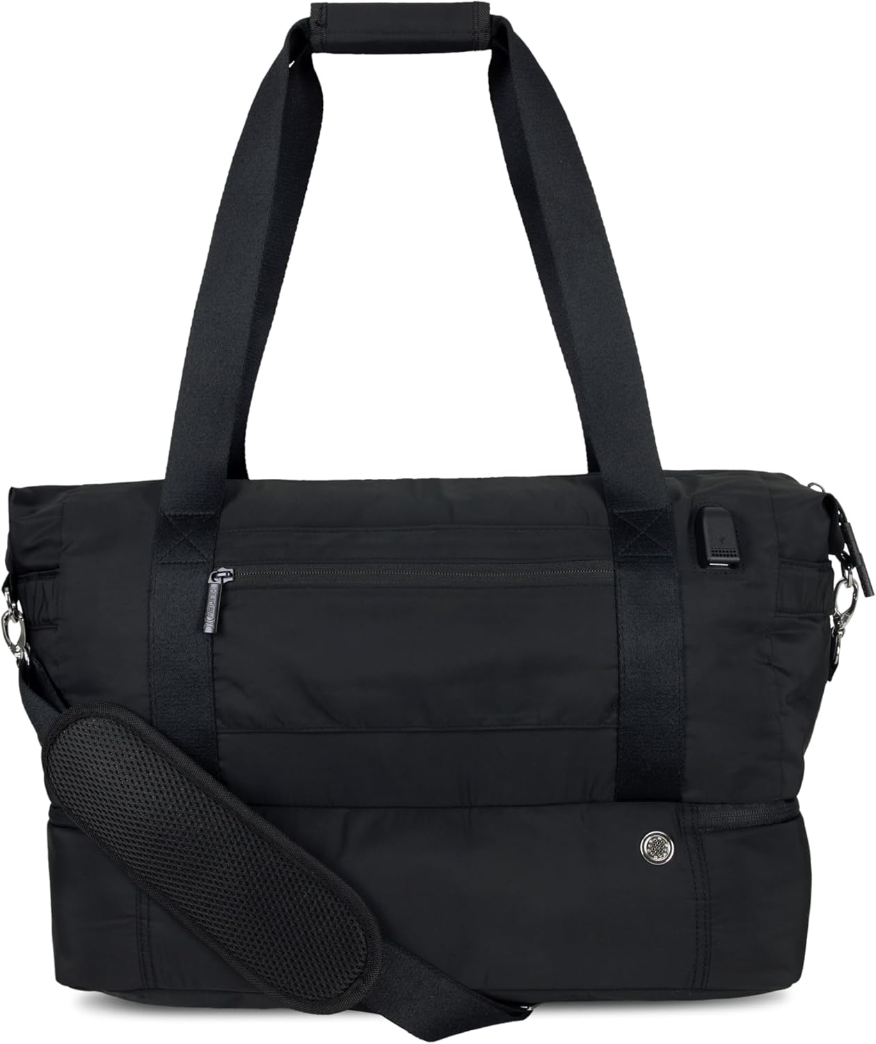 One and Only Weekender Tote Bag(Black)