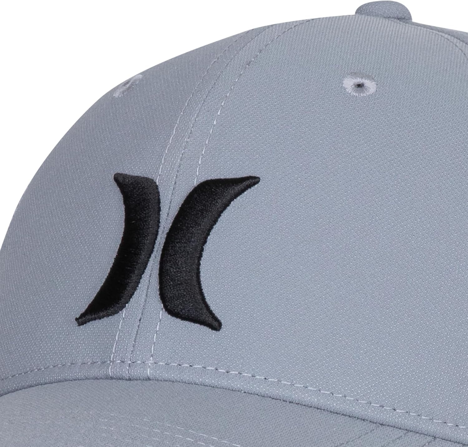Hurley Kids’ H20-dri Baseball Hat(Cool Grey/Black)