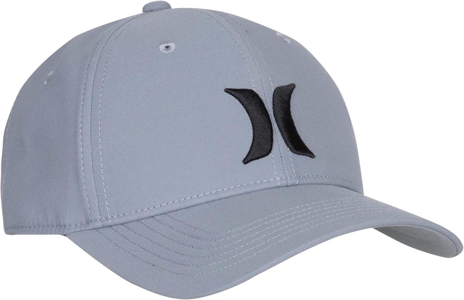 Hurley Kids’ H20-dri Baseball Hat(Cool Grey/Black)