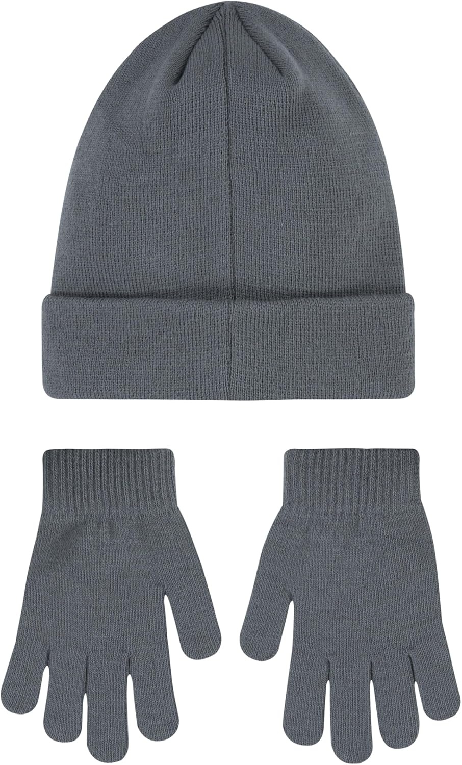 Hurley Kids’ Beanie and Glove Set(Dark Grey)