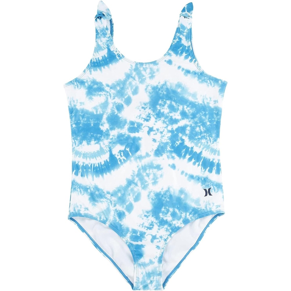 Hurley Girls’ One Piece Swimsuit(Blue Lagoon)