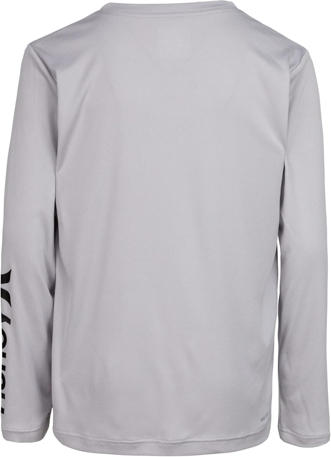 Hurley Boys’ Long Sleeve Graphic T-Shirt(Grey Heather)