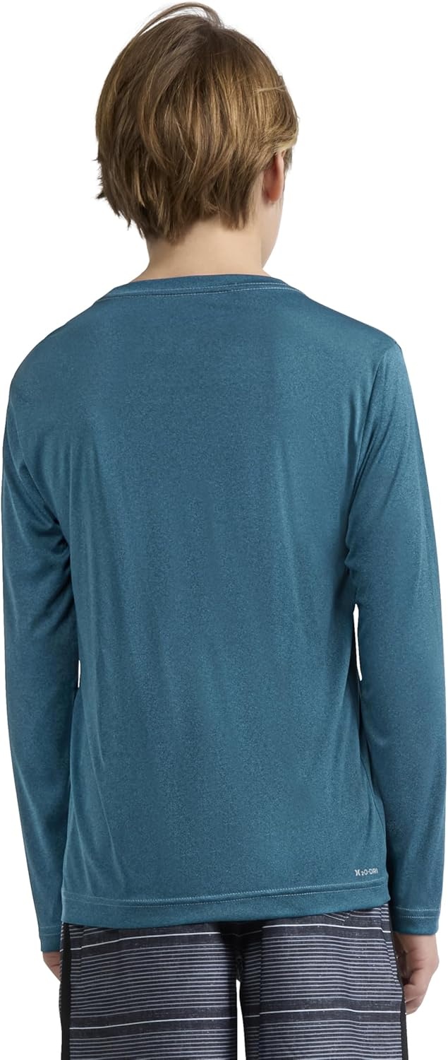 Hurley Boys’ Long Sleeve Graphic T-Shirt(Deepwaters)