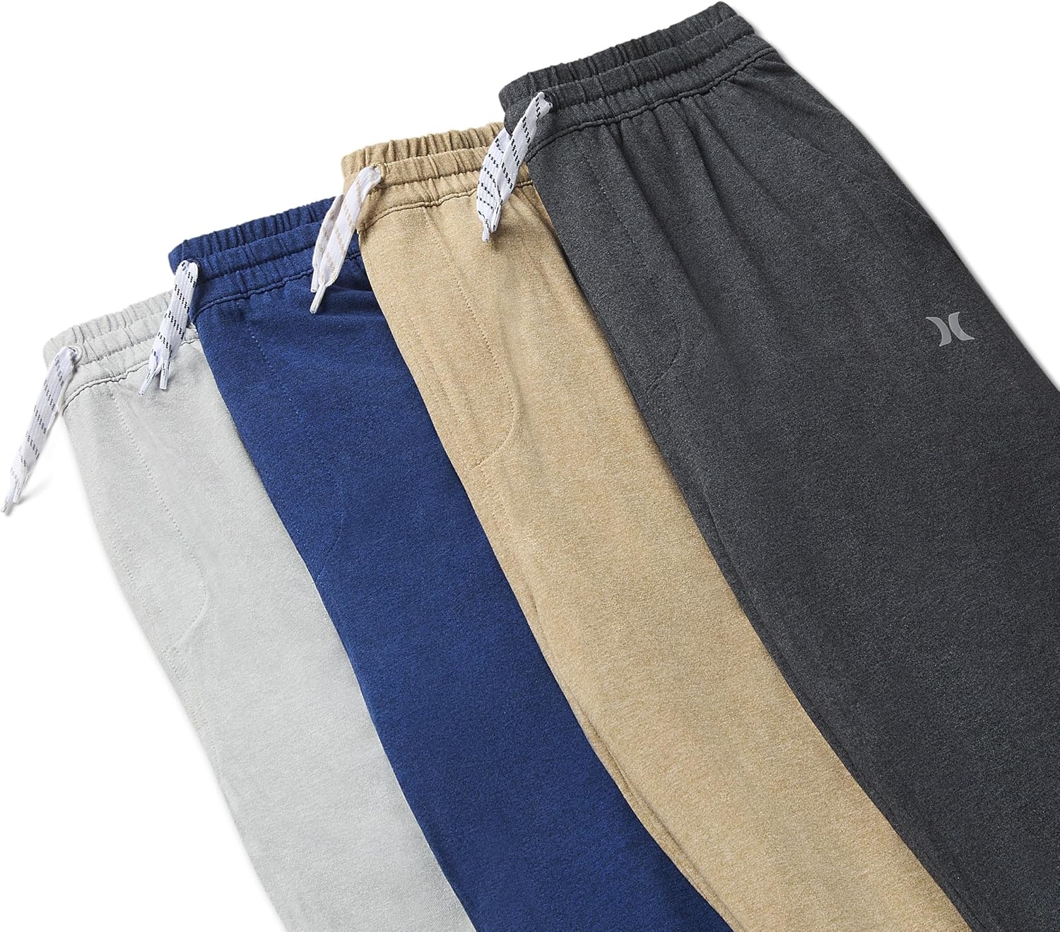 Hurley Boys’ Soft Knit Jogger Pants(Midnight Blue Heather)