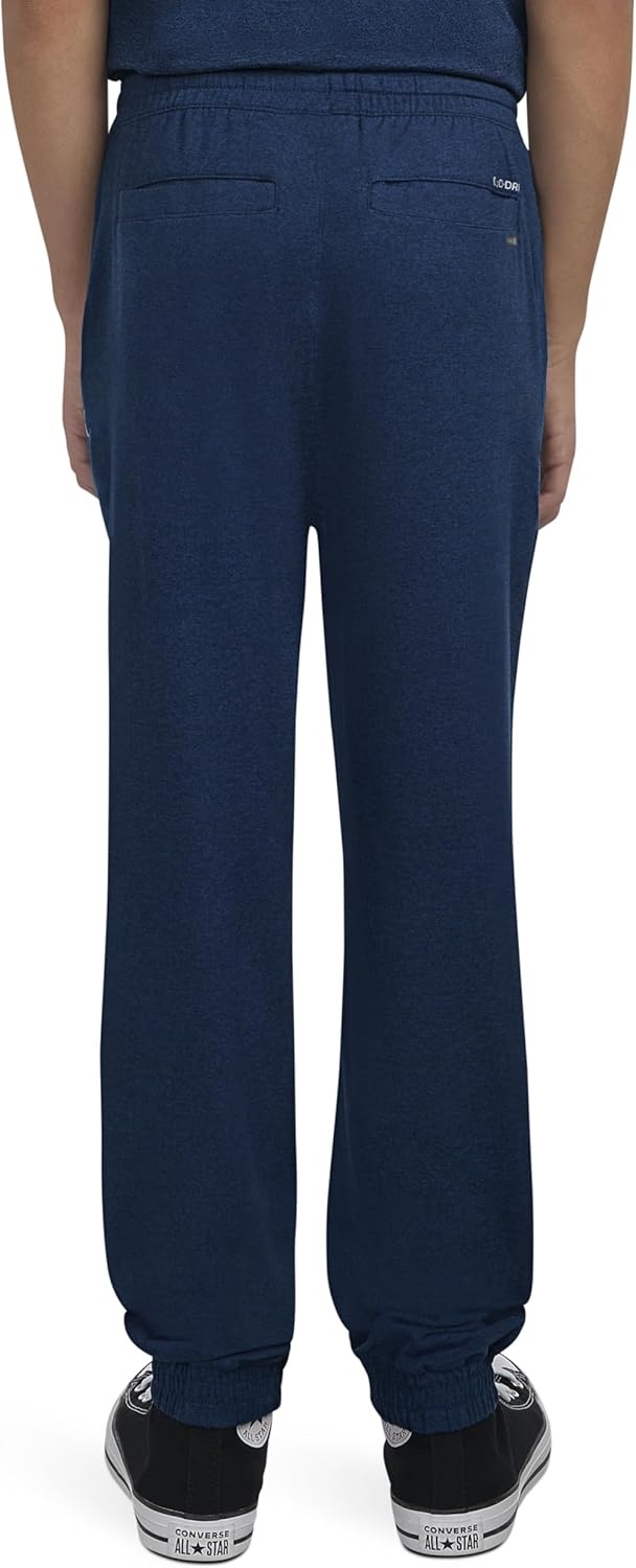 Hurley Boys’ Soft Knit Jogger Pants(Midnight Blue Heather)
