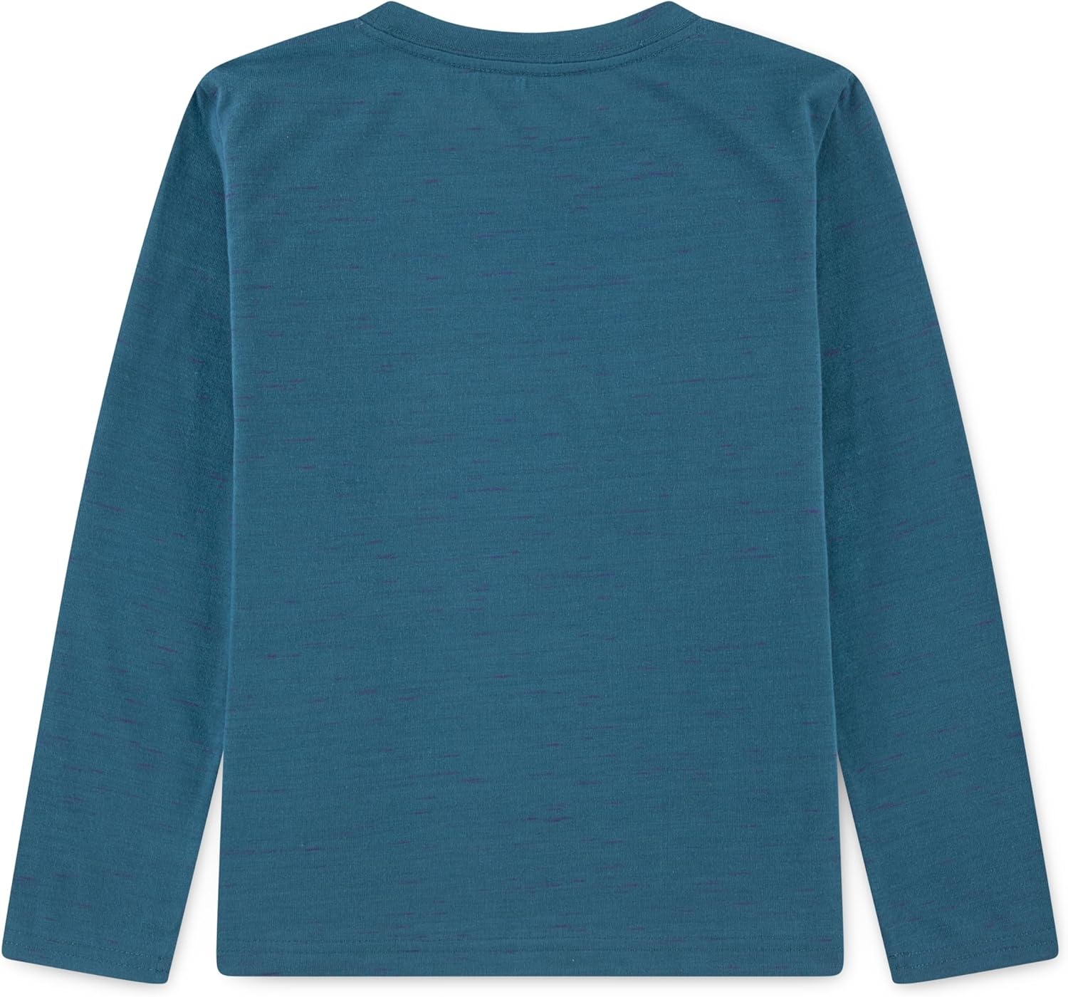 Hurley Boys’ Boys’ Long Sleeve Soft Cloud Slub T-Shirt(Deepwaters)