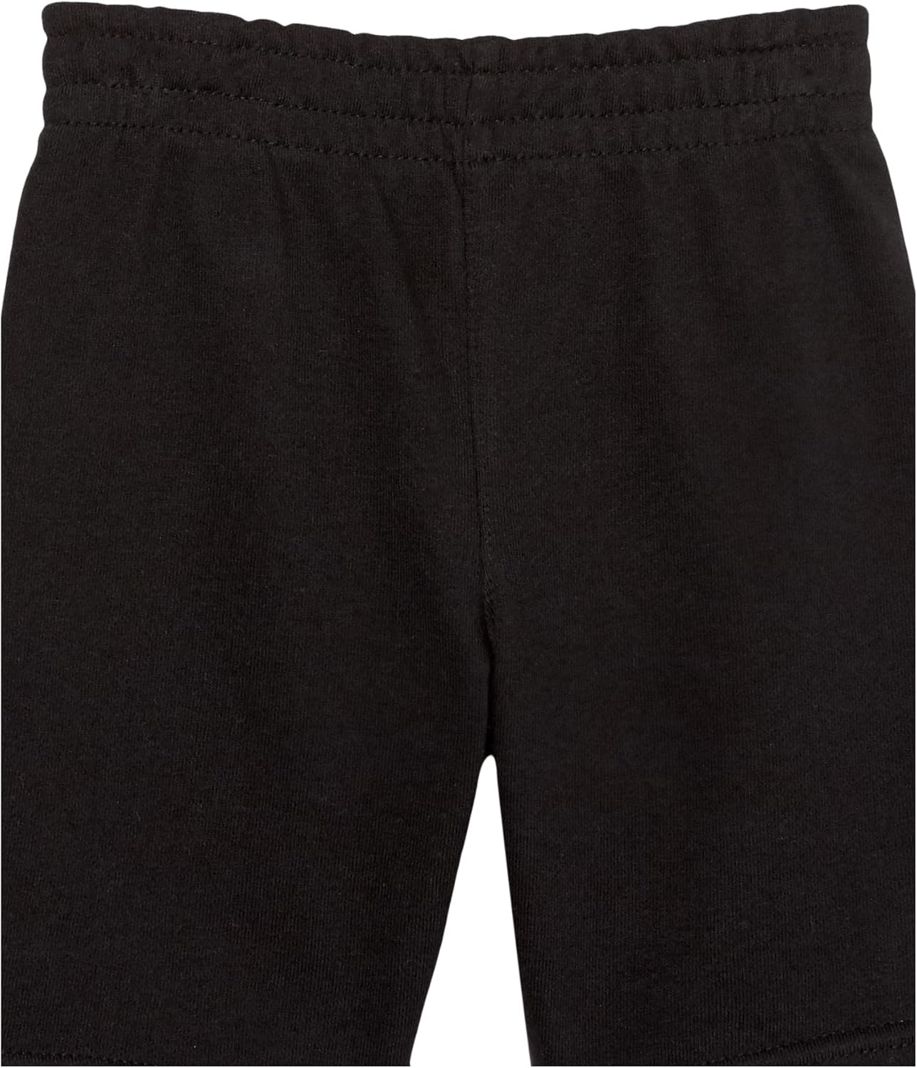Hurley Baby and Toddler Boys’ Soft Basic Cloud Slub T-Shirt and Shorts 2-Piece Outfit Set(Black/White)