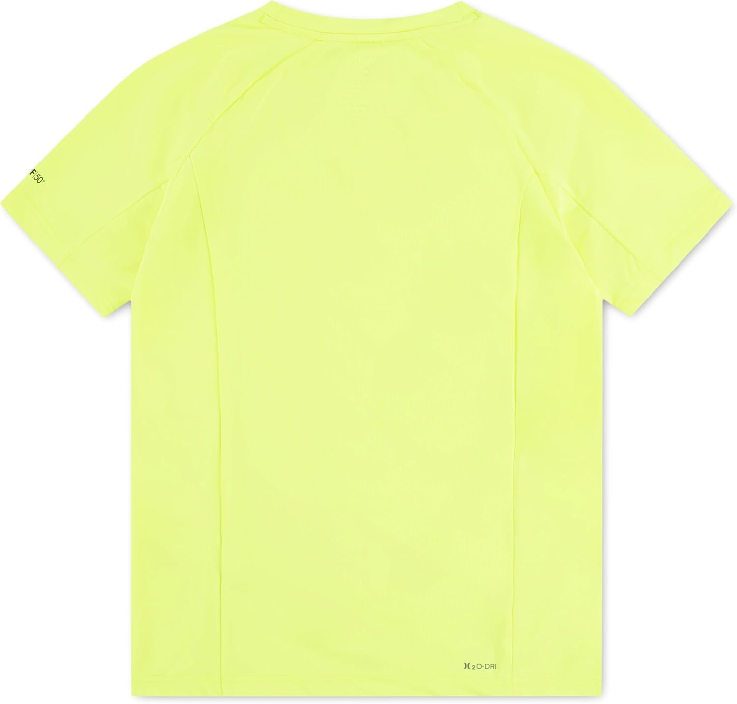 Hurley Boys UPF 50+ Rash Guard Swim Shirt(Volt)