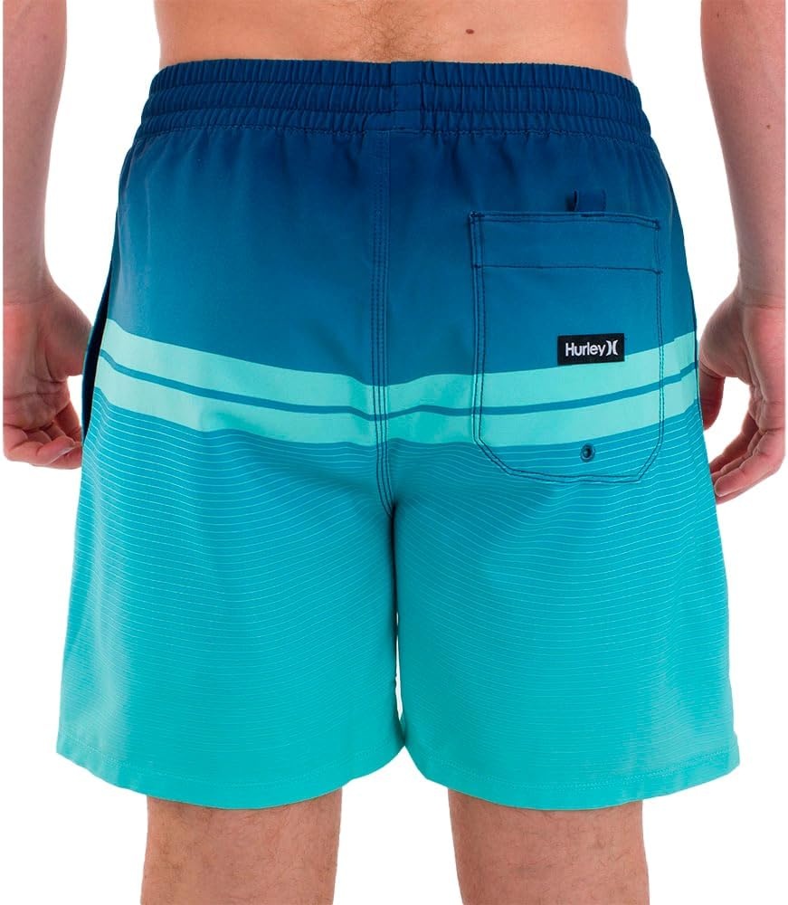 Hurley Men’s Printed 18″ Board Shorts(Abyss 2)