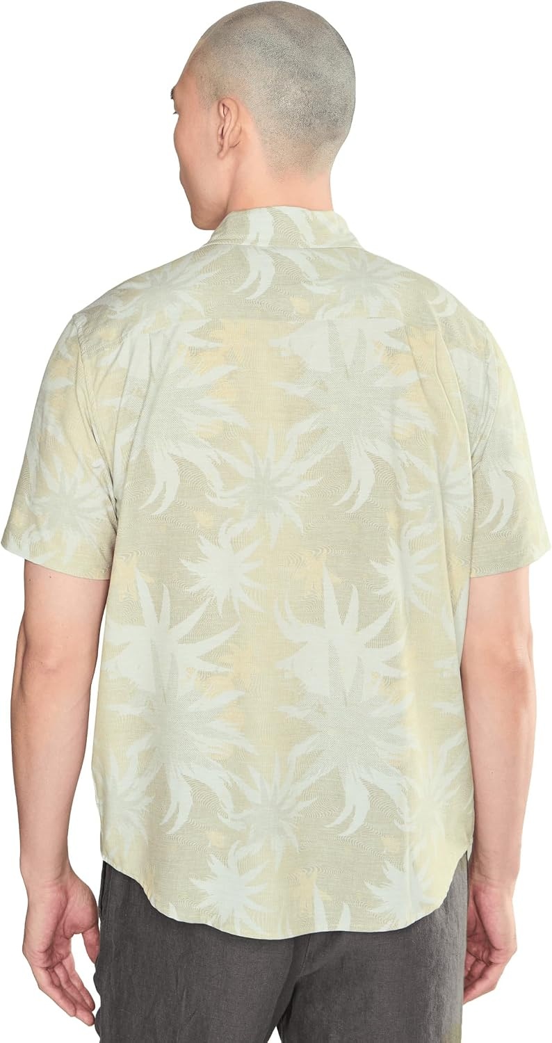 Hurley Men’s Newport Stretch Short Sleeve(Hazelnut)