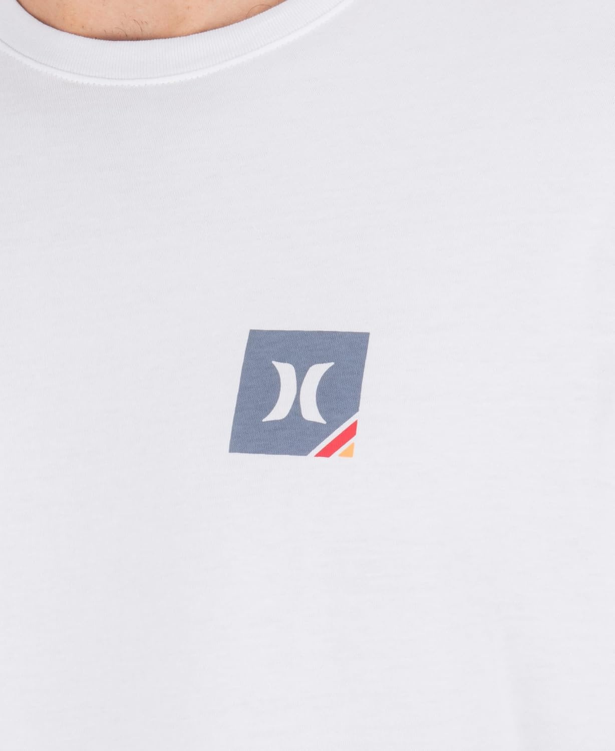 Hurley Mens All Seeing Short Sleeve(White/Grey)