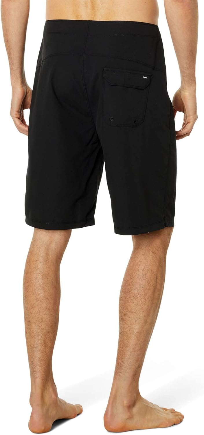 Hurley Men’s One & Only 2.0 21″ Boardshorts(Black/Volt Gradient)