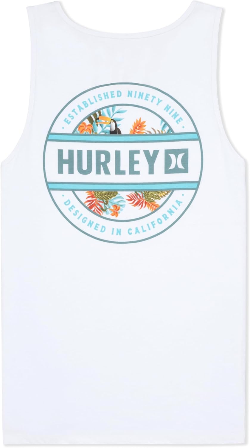 Hurley Men’s Filler Tank(White)