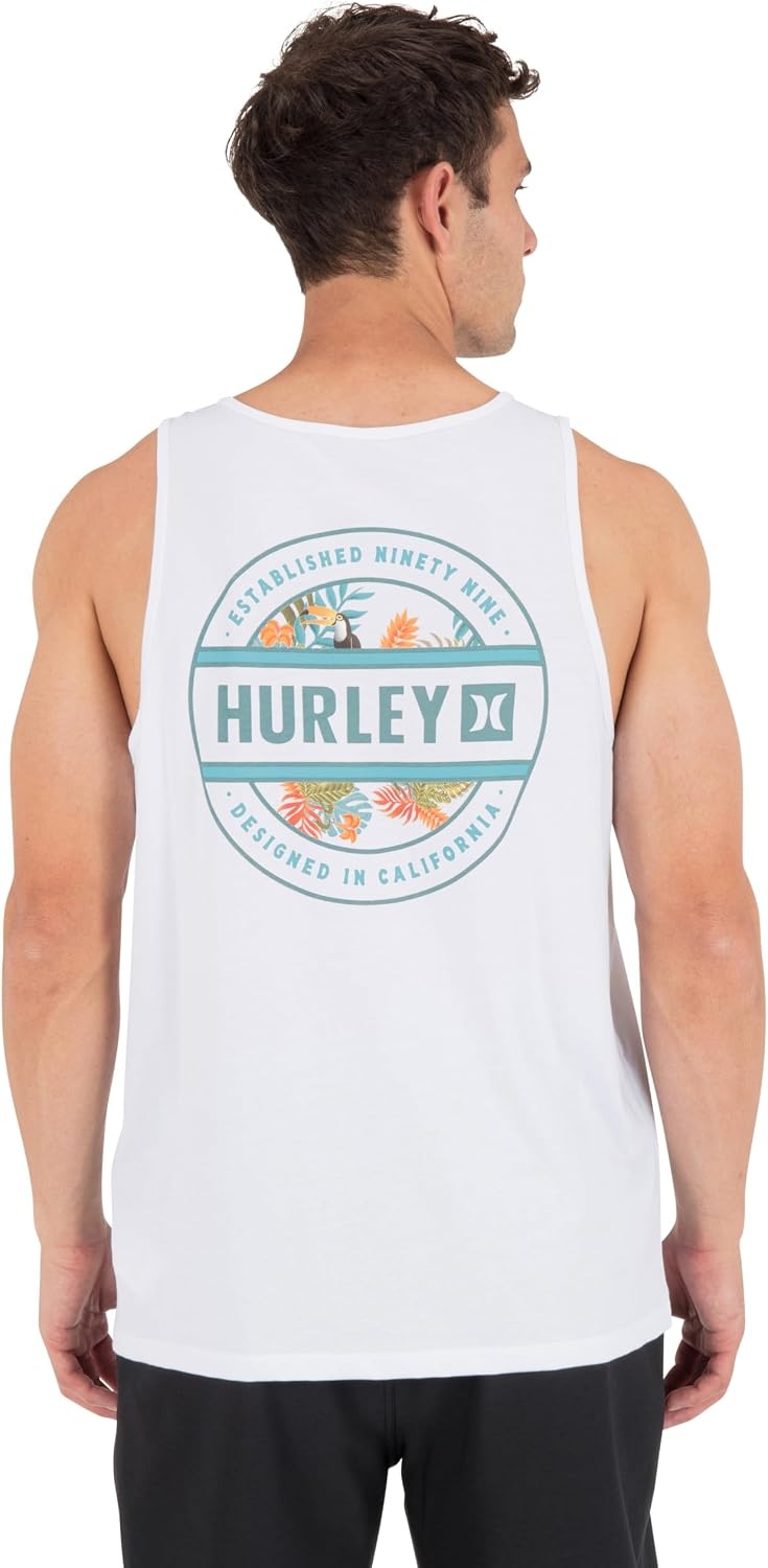 Hurley Men’s Filler Tank(White)