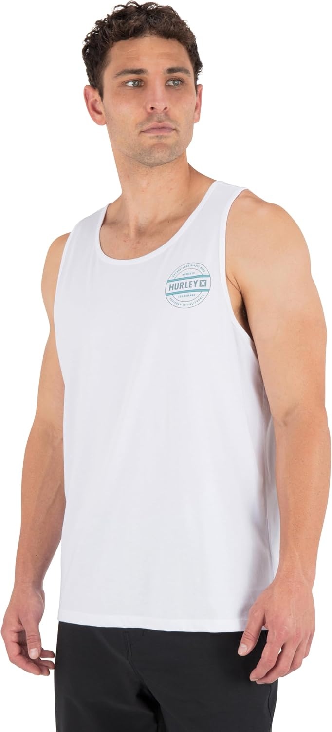 Hurley Men’s Filler Tank(White)