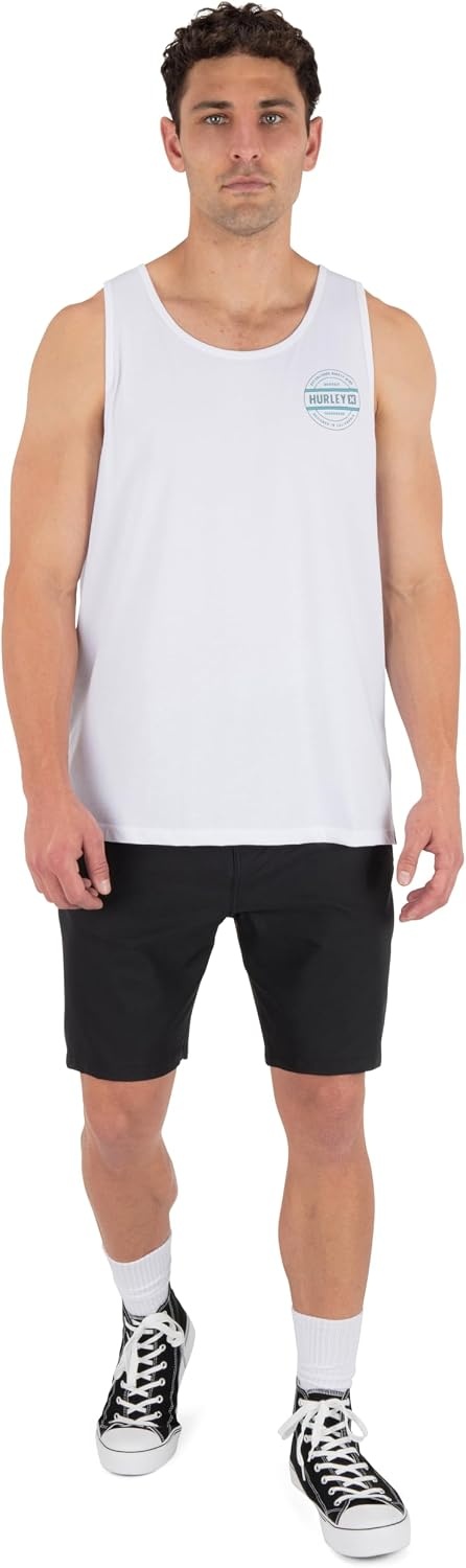 Hurley Men’s Filler Tank(White)