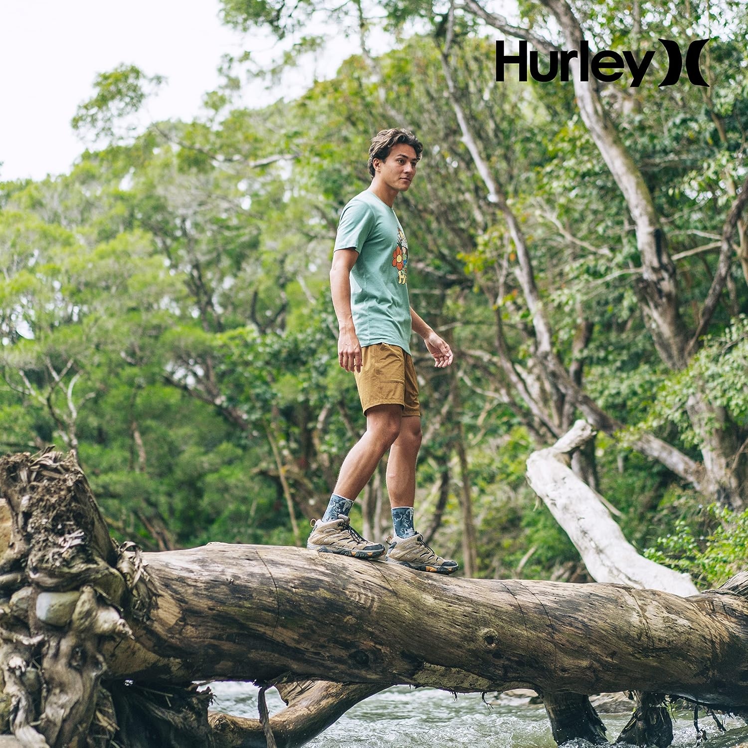 Hurley Men’s H2o-dri Breathe 21″ Walkshort(Obsidian)