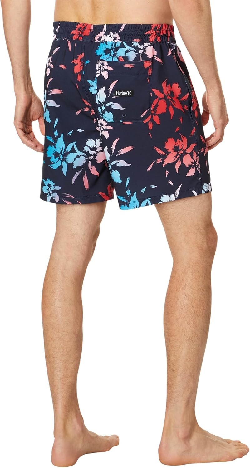 Hurley Men’s Printed 18″ Board Shorts(Obsidian 2)