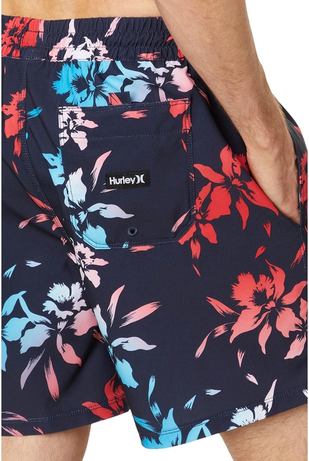Hurley Men’s Printed 18″ Board Shorts(Obsidian 2)