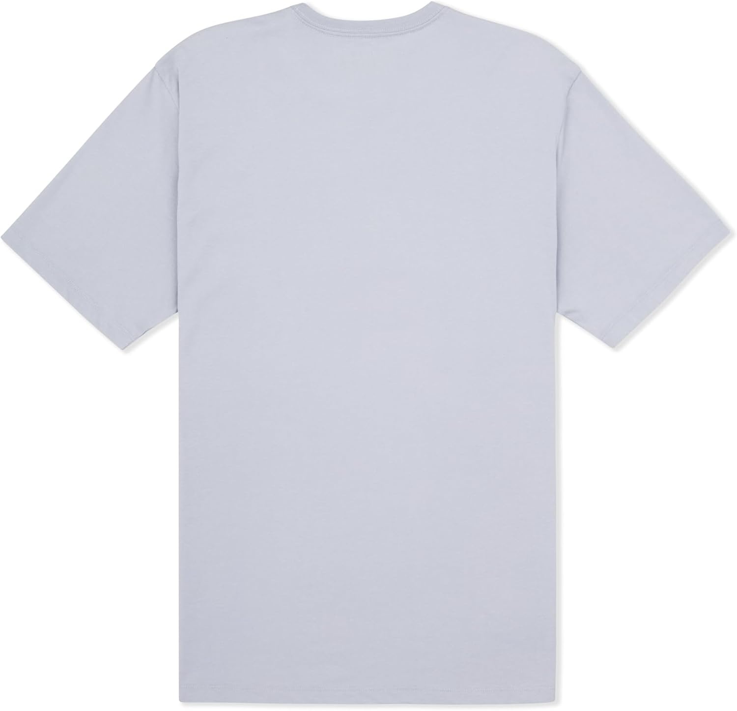 Hurley Men’s H2o-dri Short Sleeve T-Shirt, Moisture Wicking, UPF 30+, Regular Fit(Light Asteroid Grey)