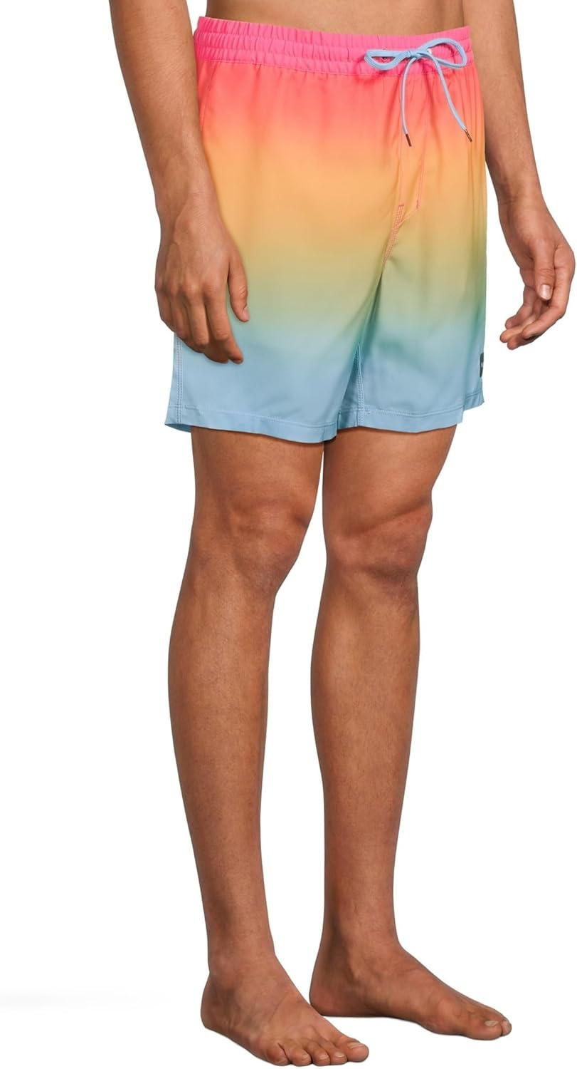 Hurley Men’s Printed 18″ Board Shorts(Nectarine 2)