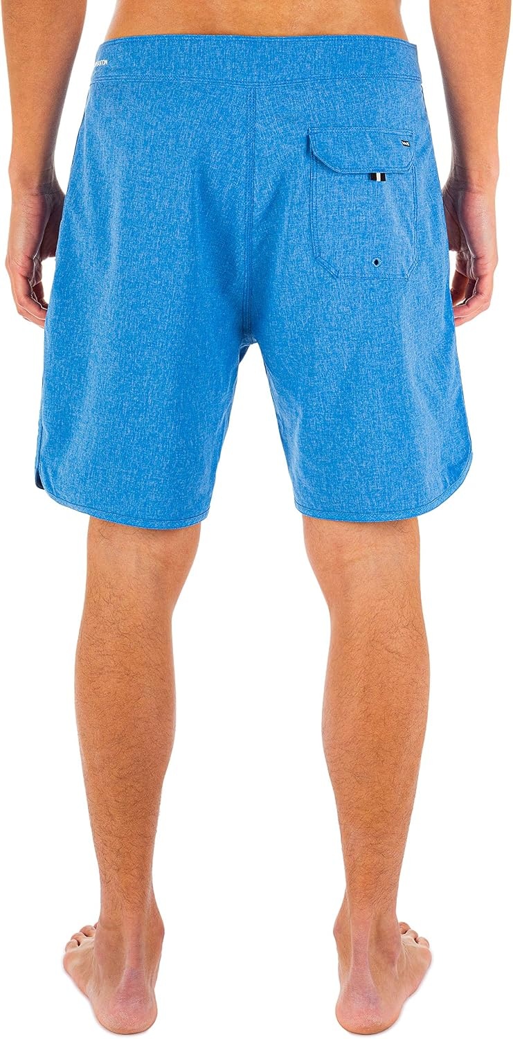 Hurley Mens Phantom P30 One and Only Stretch 20″ Boardshort Swim Short(Signal Blue)