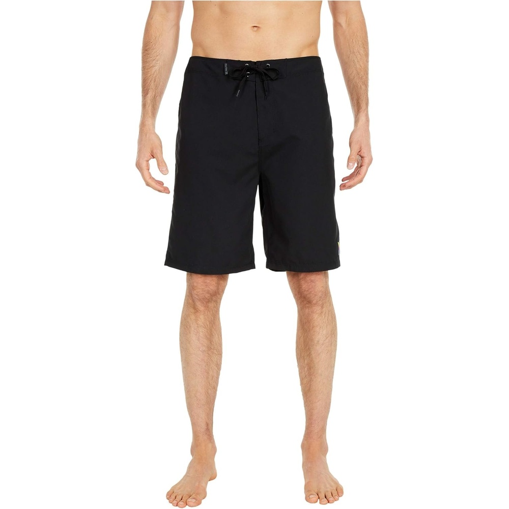 Hurley Men’s One & Only 2.0 21″ Boardshorts(Black/Volt)
