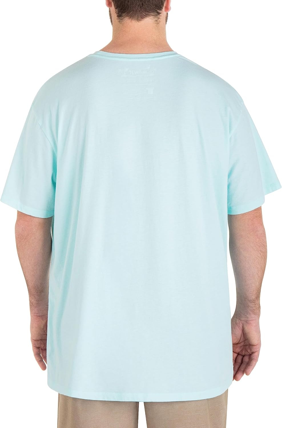 Hurley Men’s Big & Tall Everyday Washed One and Only Gradient T-Shirt(Teal Tinted Heather)