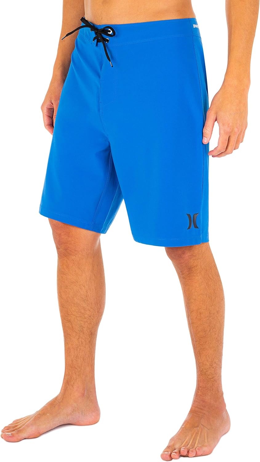Hurley Men’s One and Only Solid 20″ Board Shorts(Signal Blue)