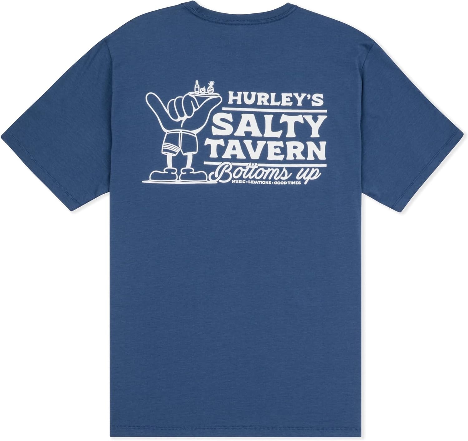 Hurley Mens All Seeing Short Sleeve(Abyss Blue)