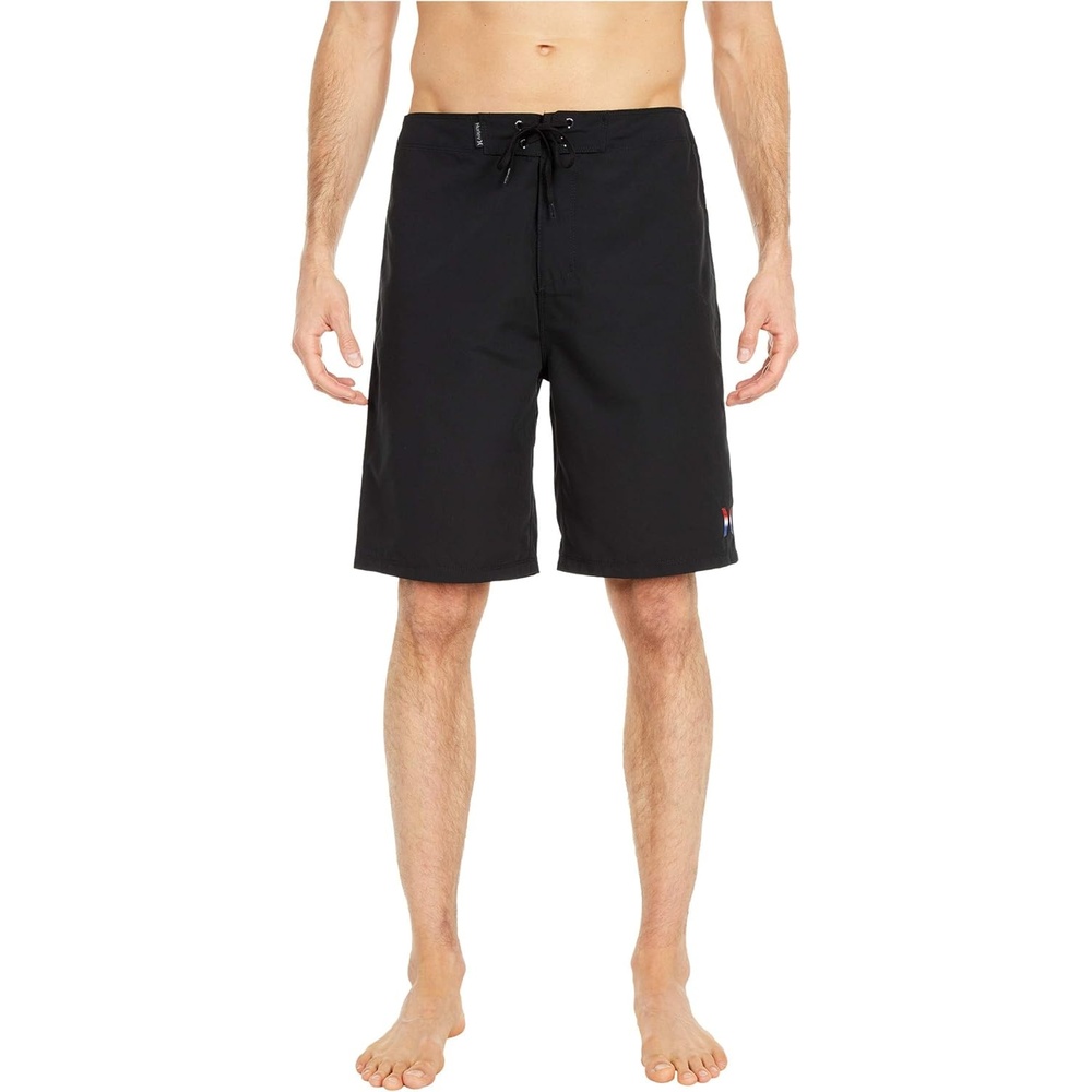 Hurley Men’s One & Only 2.0 21″ Boardshorts(Black/Red)