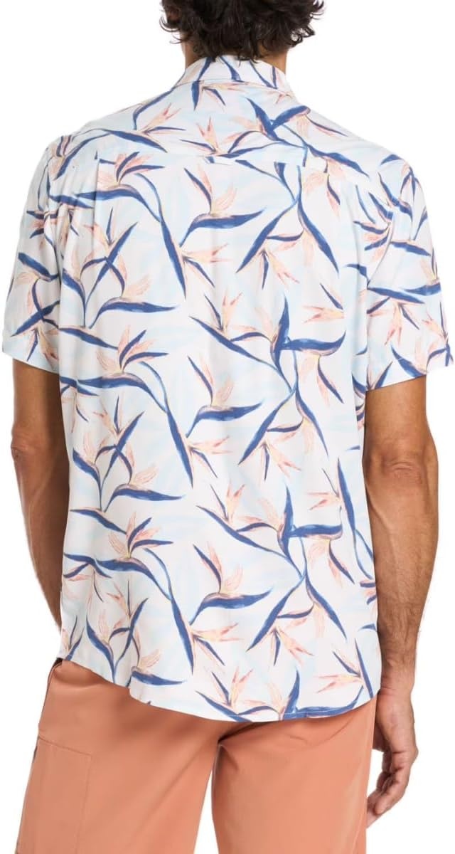 Hurley Men’s Newport Stretch Short Sleeve(Destroyer Combo)