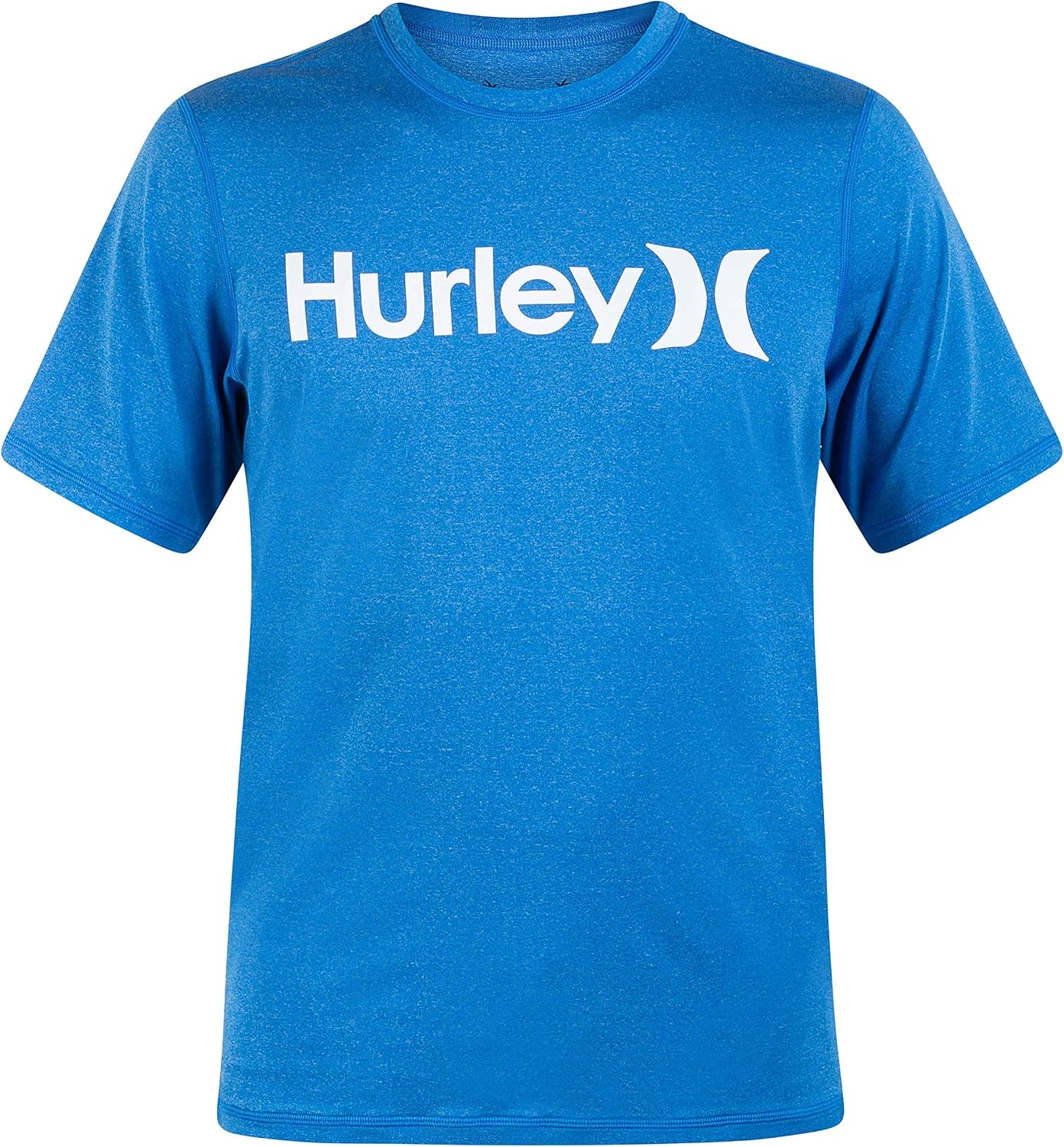 Hurley Men’s One and Only Hybrid Short Sleeve T-Shirt(Pacific Blue)
