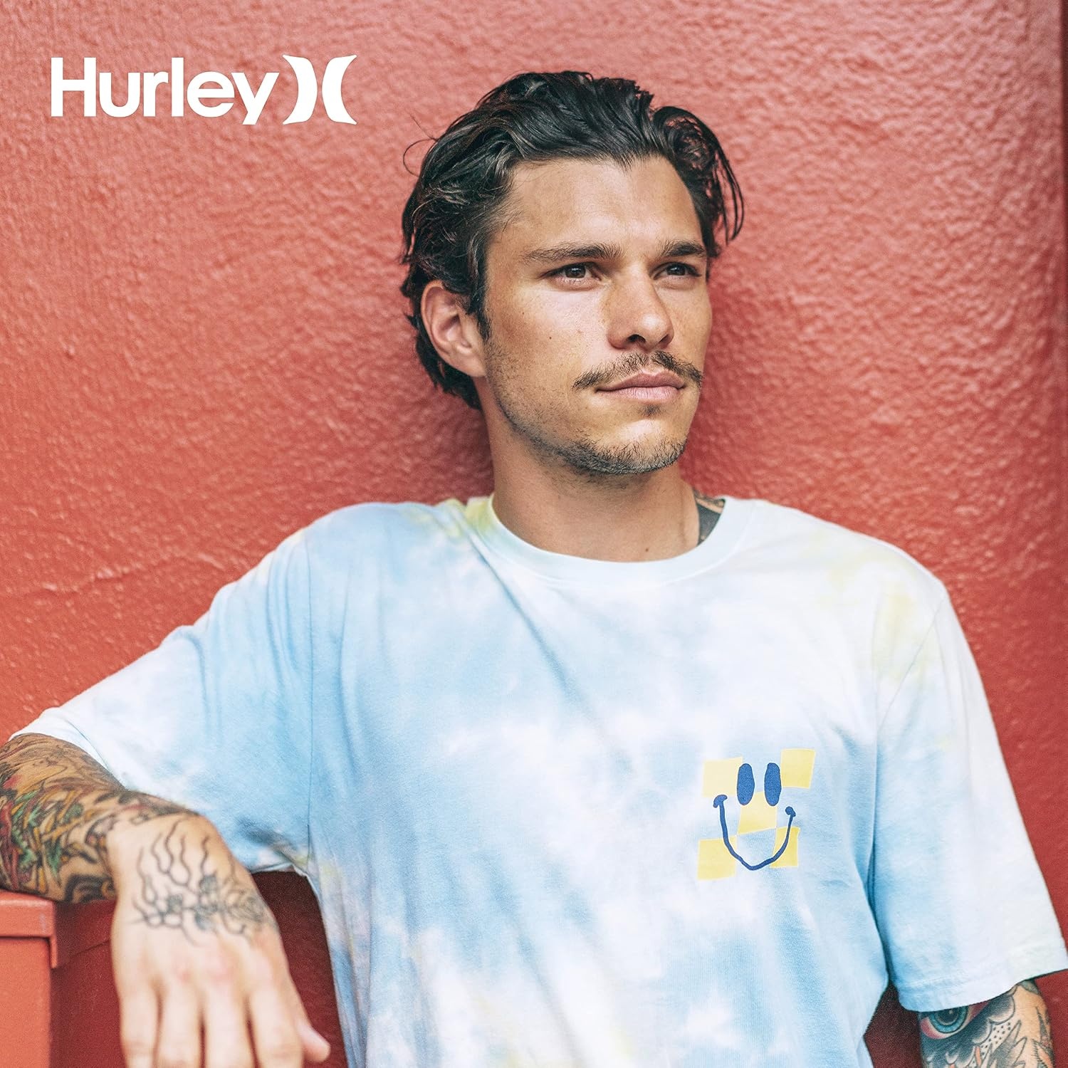 Hurley Men’s One and Only Gradient T-Shirt