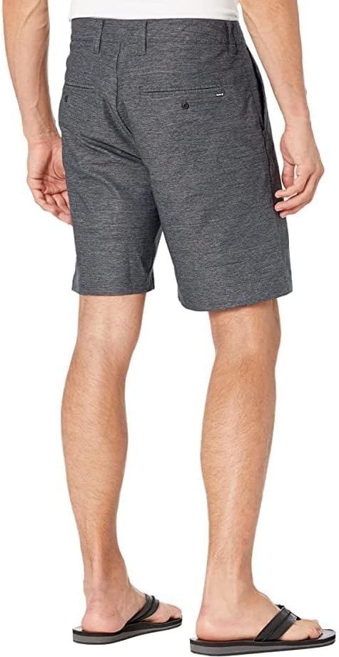 Hurley, Men’s, H2O-Dri Breathe 19″ Walkshorts(Black)