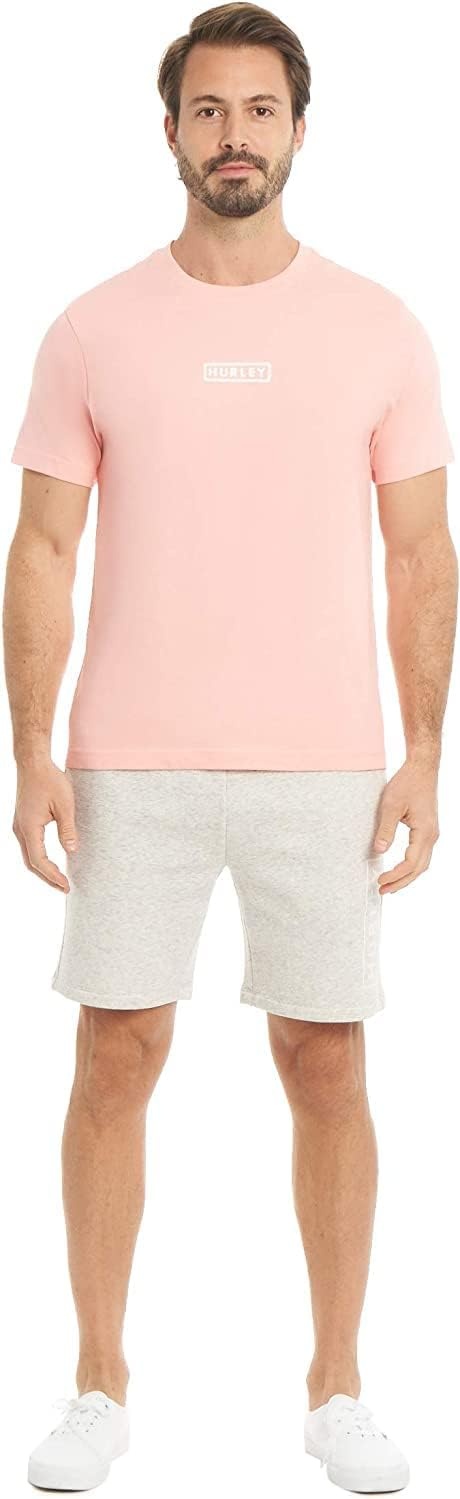 Hurley Mens All Seeing Short Sleeve(Bleached Coral)