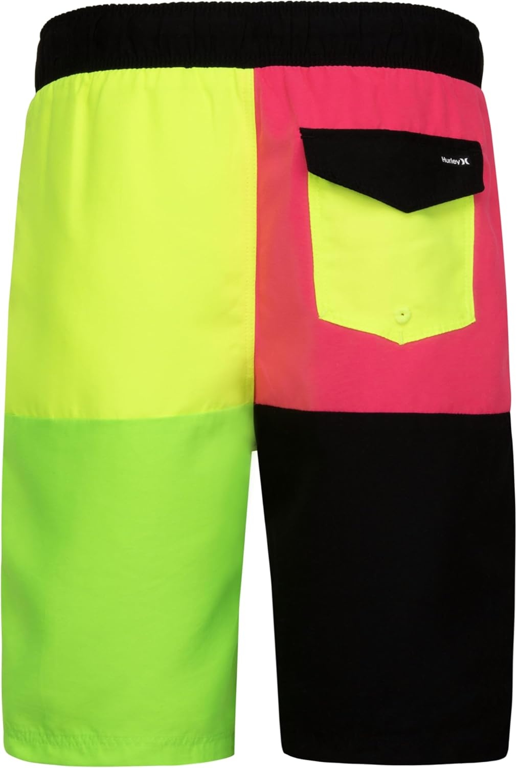 Hurley Kids Mini Vacay Stripe Pull On Swim Trunk (Big Kid)(Multi)