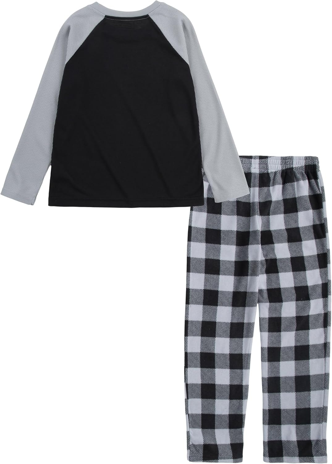 Hurley Boys’ Pajama 2-piece Set(Black/Chill)