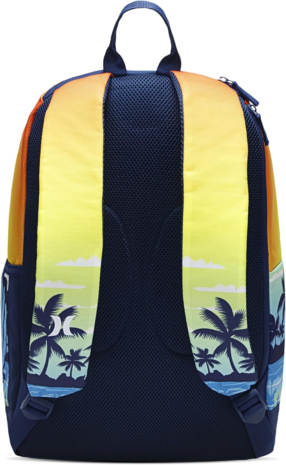 Hurley Unisex-Kids Graphic Backpack, Skeleton, One Size(Burger/Pizza)