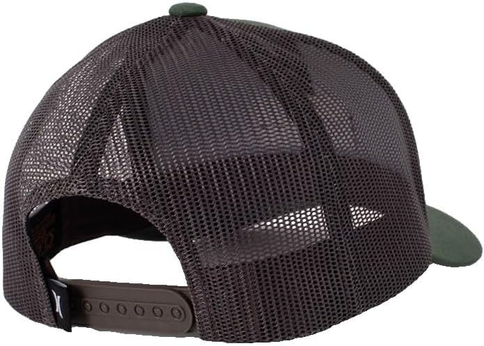 Hurley Mens Trucker Hat – Flexible Quick Dry Fairway Mesh Trucker Hat for Men with Snapback Closure – Classic Mens Caps(Twilight Marsh)