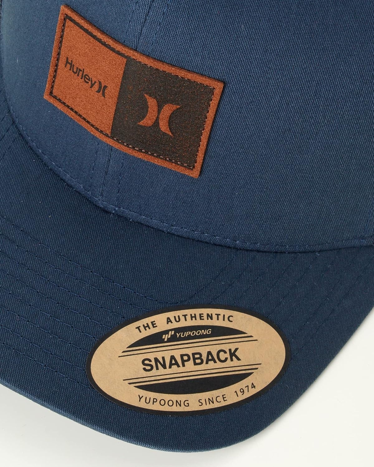 Hurley Mens Trucker Hat – Flexible Quick Dry Fairway Mesh Trucker Hat for Men with Snapback Closure – Classic Mens Caps(Obsidian)