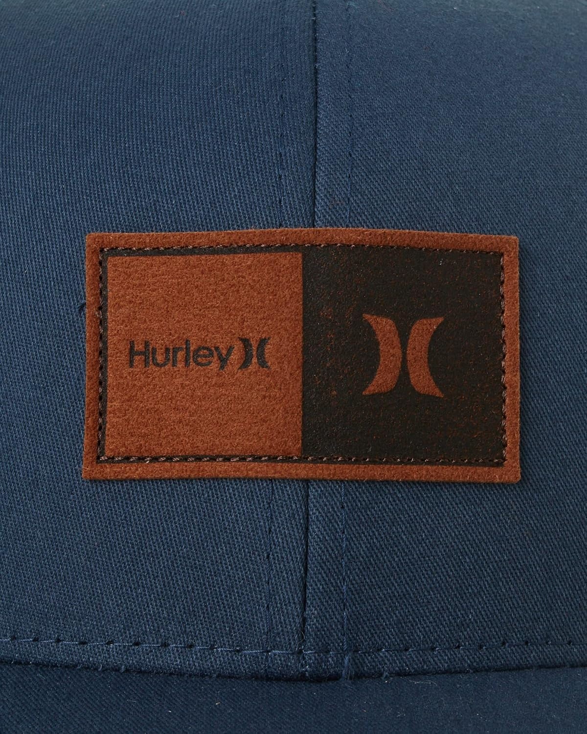 Hurley Mens Trucker Hat – Flexible Quick Dry Fairway Mesh Trucker Hat for Men with Snapback Closure – Classic Mens Caps(Obsidian)