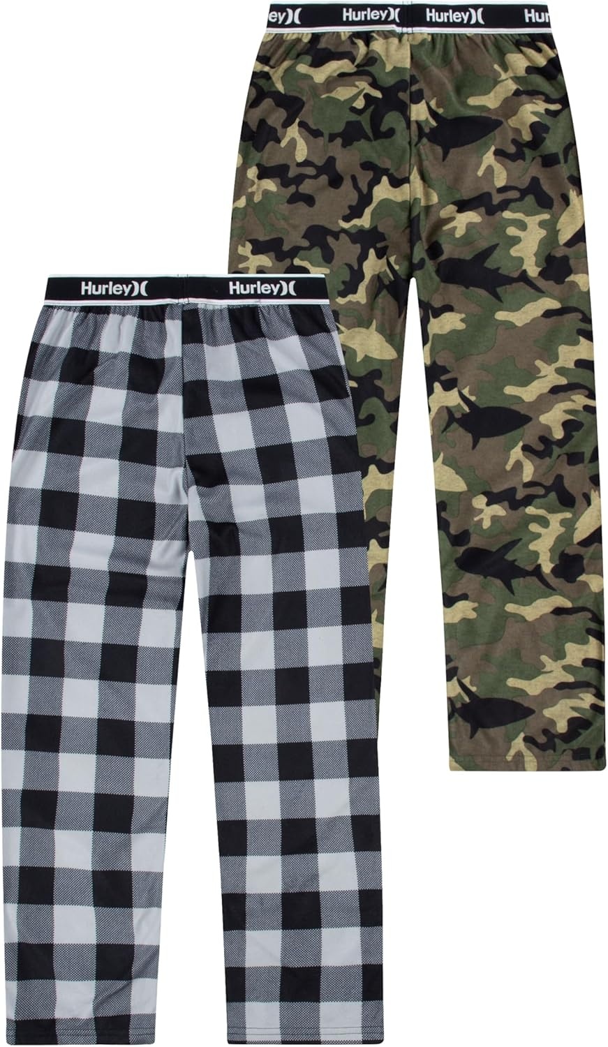 Hurley Boys’ Pajamas(Black/Green Camo)