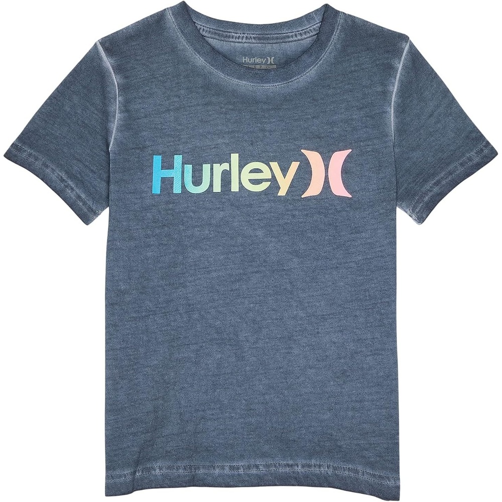 Hurley Boys One and Only Graphic T-Shirt(Black Washed)