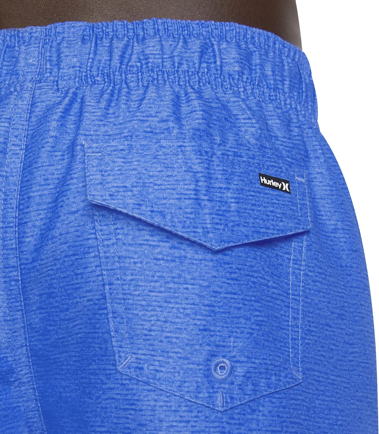 Hurley Boys’ Pull on Swim Trunks(University Blue Heather)
