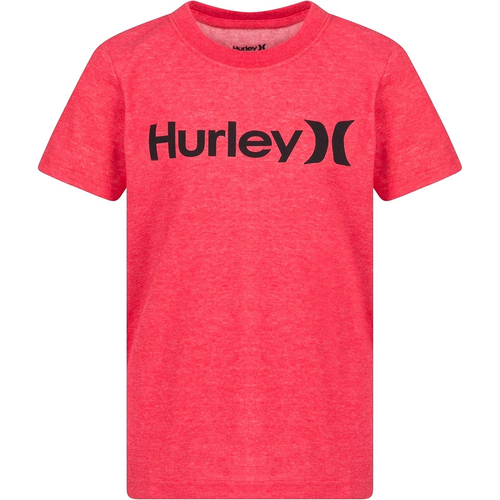 Hurley Boys One and Only Graphic T-Shirt(Gym Red Heather)